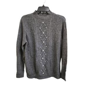 Excellent M Gray Elle Sweater